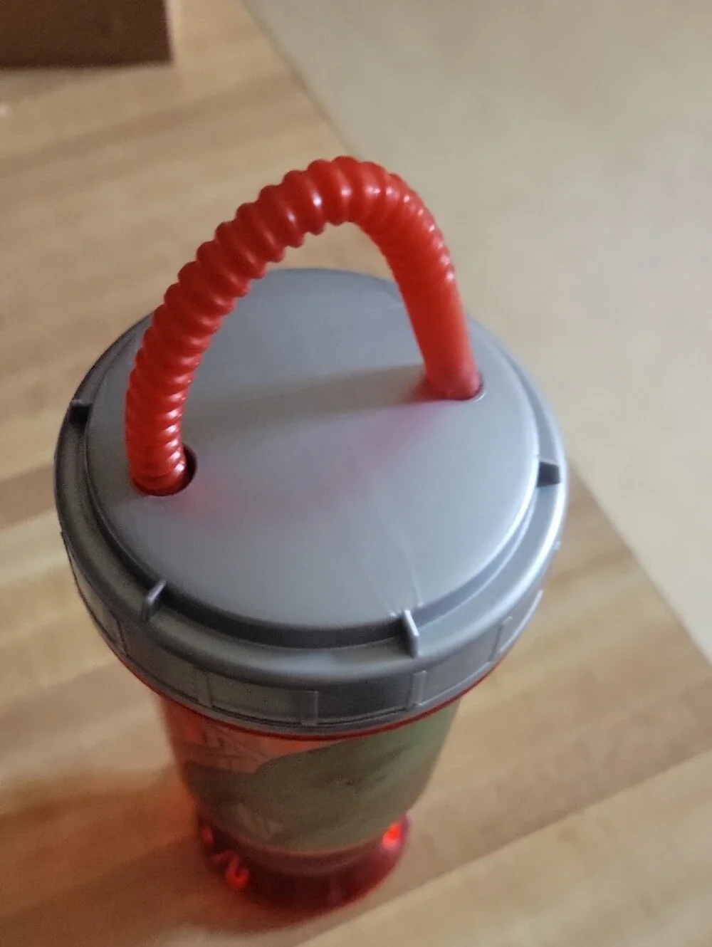 SeaWorld San Antonio Red Translucent Souvenir Tumbler
